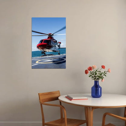 Helicopters Landing In Formation Education Warplane Poster Wall Art Print Home Wall Decor - xonomax