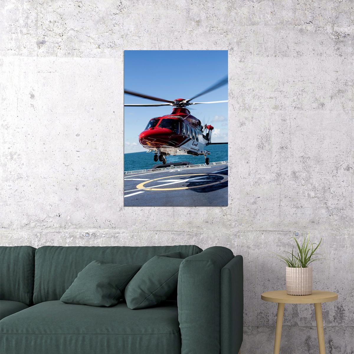 Helicopters Landing In Formation Education Warplane Poster Wall Art Print Home Wall Decor - xonomax