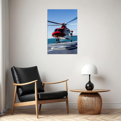 Helicopters Landing In Formation Education Warplane Poster Wall Art Print Home Wall Decor - xonomax