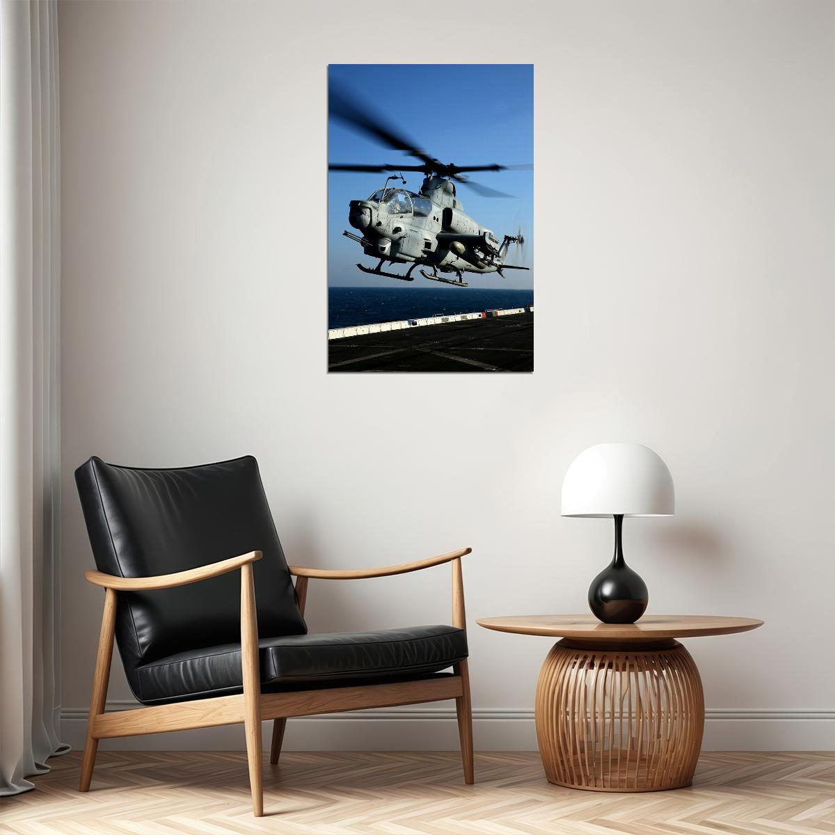 Helicopters Landing In Formation Aircraft Poster Wall Art Print Home Wall Decor - xonomax
