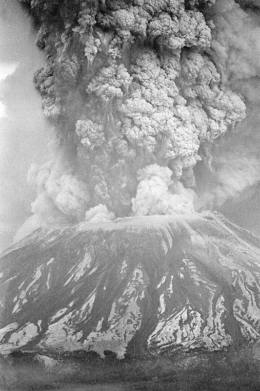Helens Eruption Nature Event Vintage Photo Poster Wall Art Print Home Wall Decor - xonomax