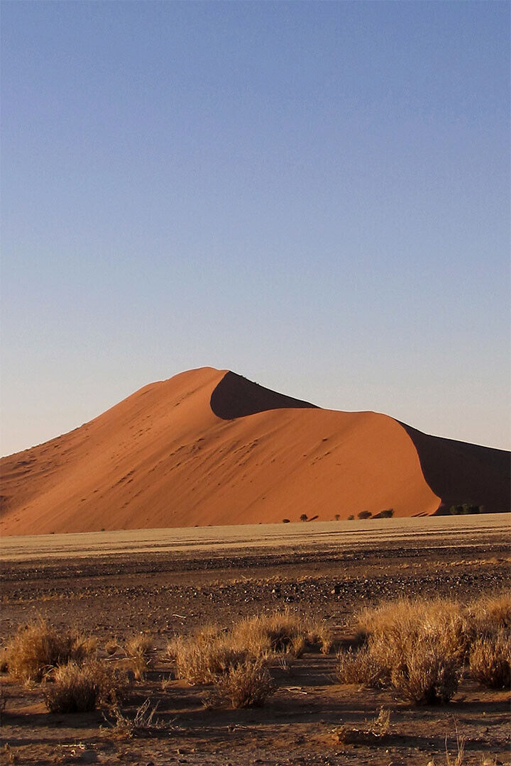 Deserted Field Desert Hill Dunes In Namibia Poster Wall Art Print Home Wall Decor - xonomax