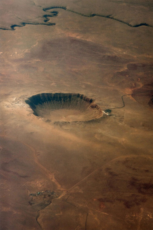 Meteor Crater In Arizona Largest Meteor Crater Poster Wall Art Print Home Wall Decor - xonomax
