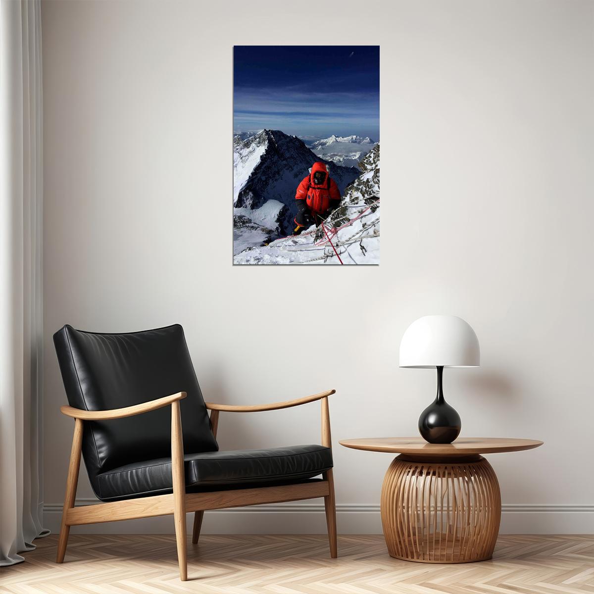 West Ridge Base Camp On Mount Everest Events Poster Wall Art Print Home Wall Decor - xonomax
