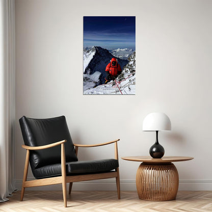 West Ridge Base Camp On Mount Everest Events Poster Wall Art Print Home Wall Decor - xonomax