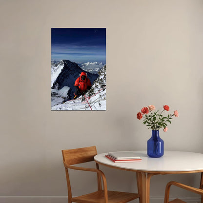 West Ridge Base Camp On Mount Everest Events Poster Wall Art Print Home Wall Decor - xonomax
