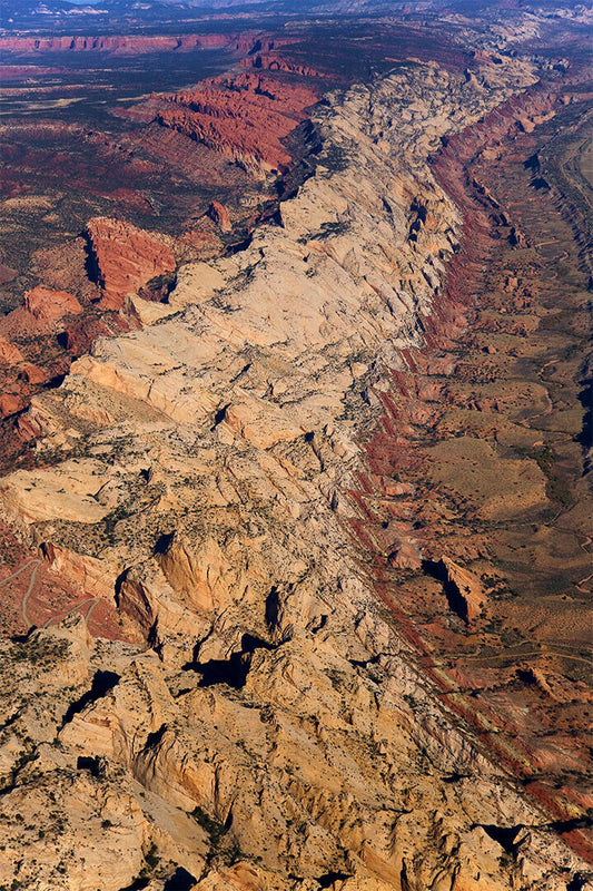 Waterpocket Fold In Capitol Reef National Park Poster Wall Art Print Home Wall Decor - xonomax