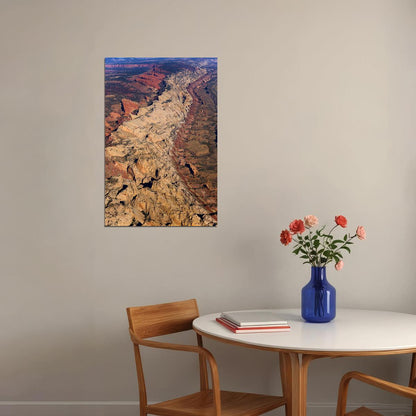 Waterpocket Fold In Capitol Reef National Park Poster Wall Art Print Home Wall Decor - xonomax
