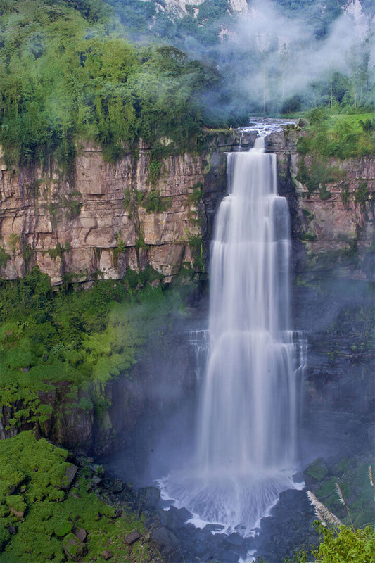 Tequendama Falls In Colombia Landscape Poster Wall Art Print Home Wall Decor - xonomax