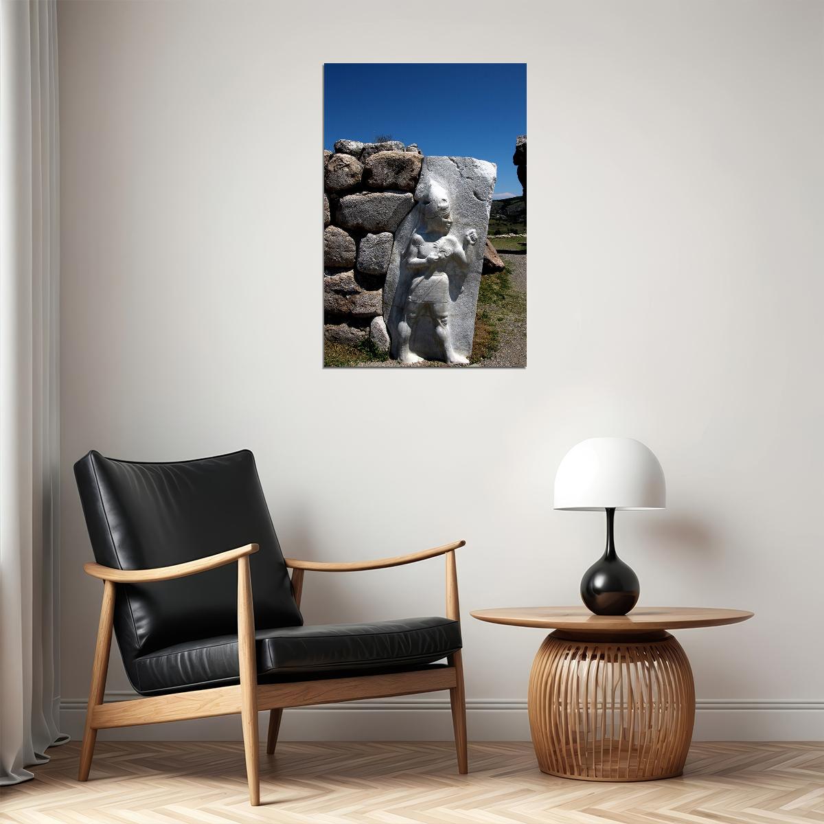 Ruins Of The City Of Hattusa In Bogazkoy History Poster Wall Art Print Home Wall Decor - xonomax