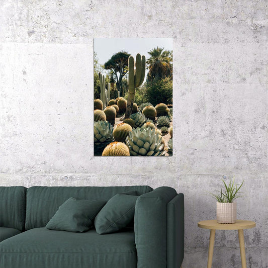 Desert Plant Community Hot Nature Picture Poster Wall Art Print Home Wall Decor - xonomax