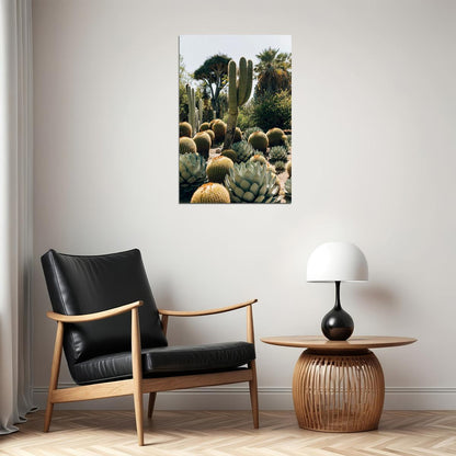 Desert Plant Community Hot Nature Picture Poster Wall Art Print Home Wall Decor - xonomax