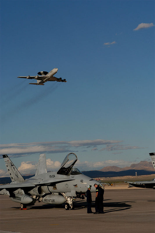 Nellis Air Force Base In Nevada Photo Poster Wall Art Print Home Wall Decor - xonomax