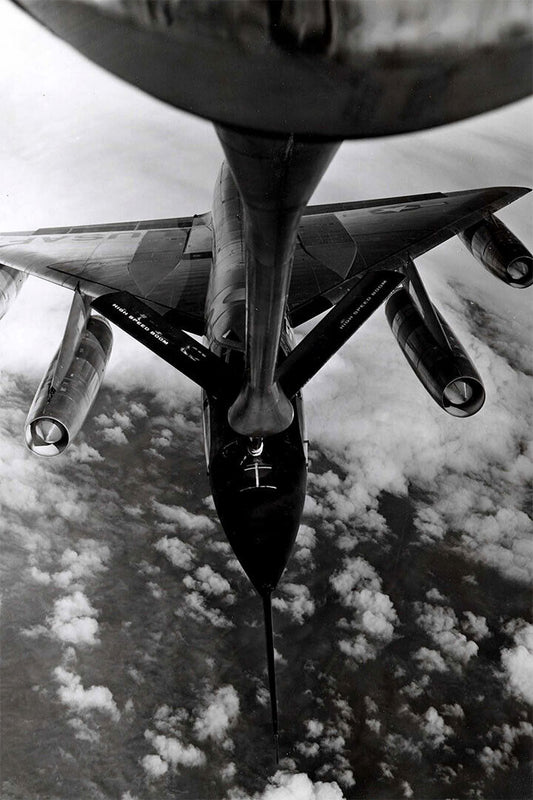 Convair B-58 Hustler Bomber In Flight Aircraft Poster Wall Art Print Home Wall Decor - xonomax