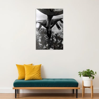Convair B-58 Hustler Bomber In Flight Aircraft Poster Wall Art Print Home Wall Decor - xonomax