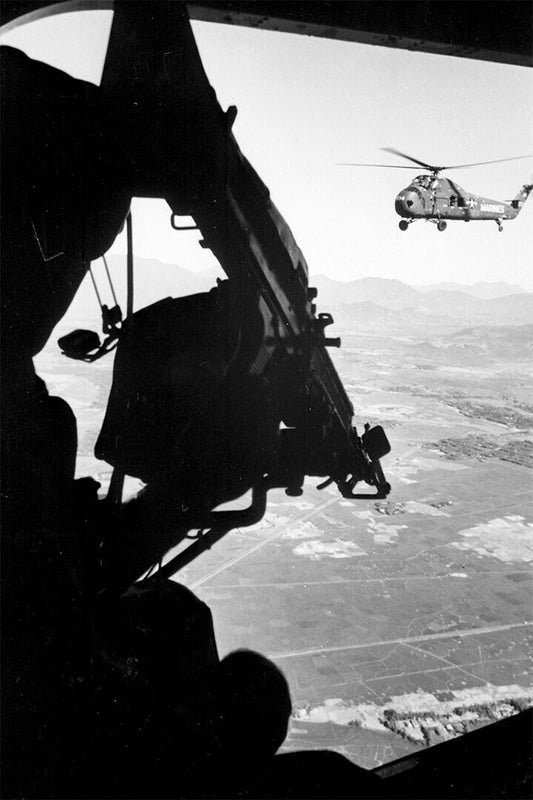 Helicopters In Flight Over Vietnam Aircrafts Poster Wall Art Print Home Wall Decor - xonomax