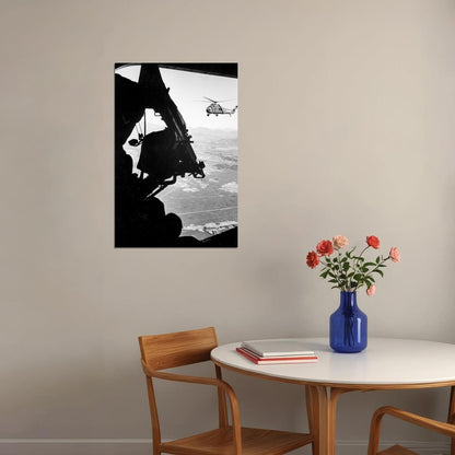 Helicopters In Flight Over Vietnam Aircrafts Poster Wall Art Print Home Wall Decor - xonomax