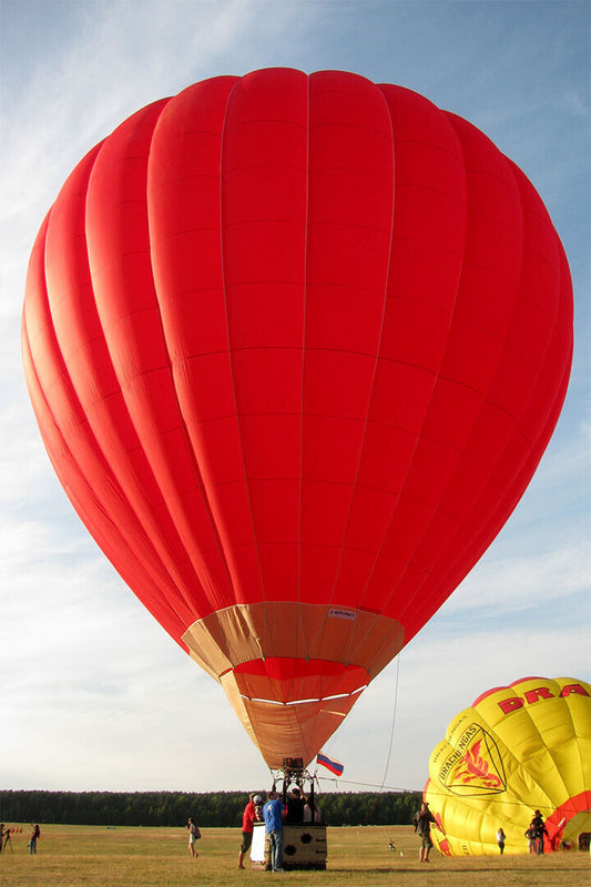 Hot Air Balloons Aloft Aircraft Transport Photo Poster Wall Art Print Home Wall Decor - xonomax
