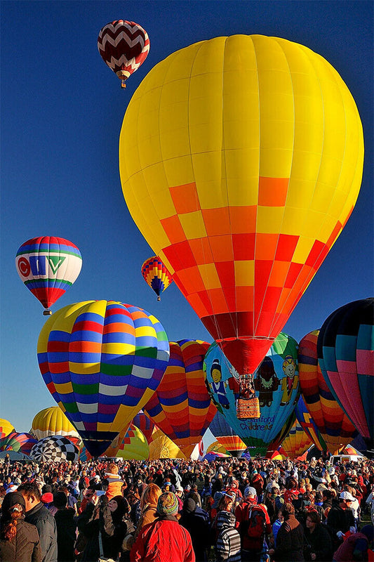 Albuquerque International Balloon Fiesta Photo Poster Wall Art Print Home Wall Decor - xonomax