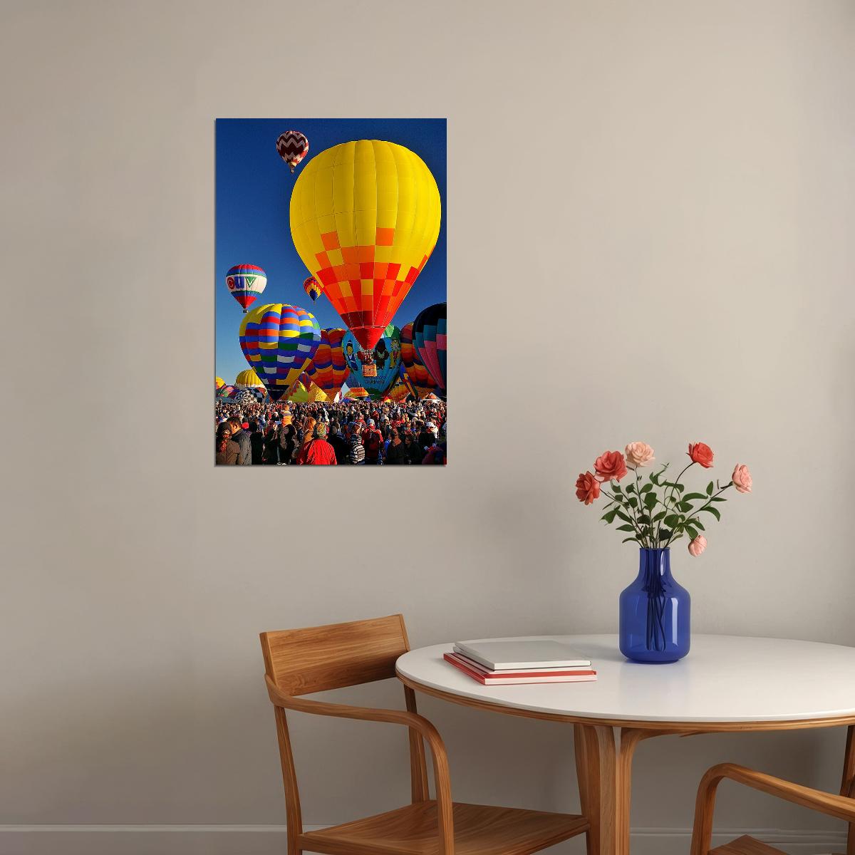 Albuquerque International Balloon Fiesta Photo Poster Wall Art Print Home Wall Decor - xonomax