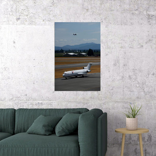 Final Assembly Line For Boeing 727 Military Warplane Poster Wall Art Print Home Wall Decor - xonomax