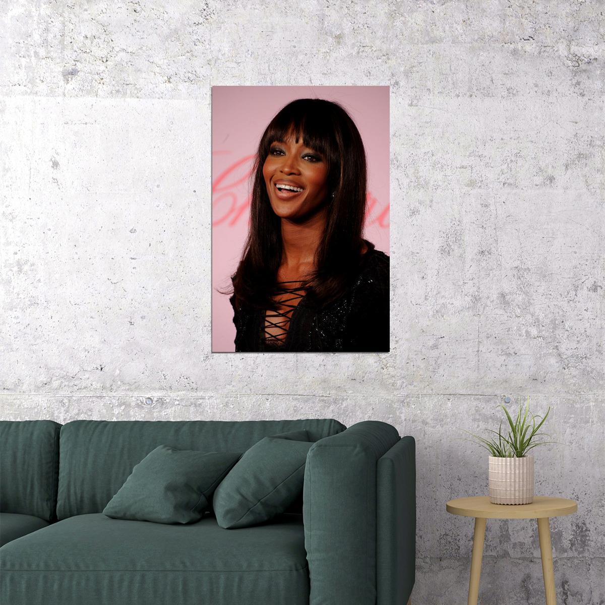 Naomi Campbell Best Fashion British Actor Poster Wall Art Print Home Wall Decor - xonomax