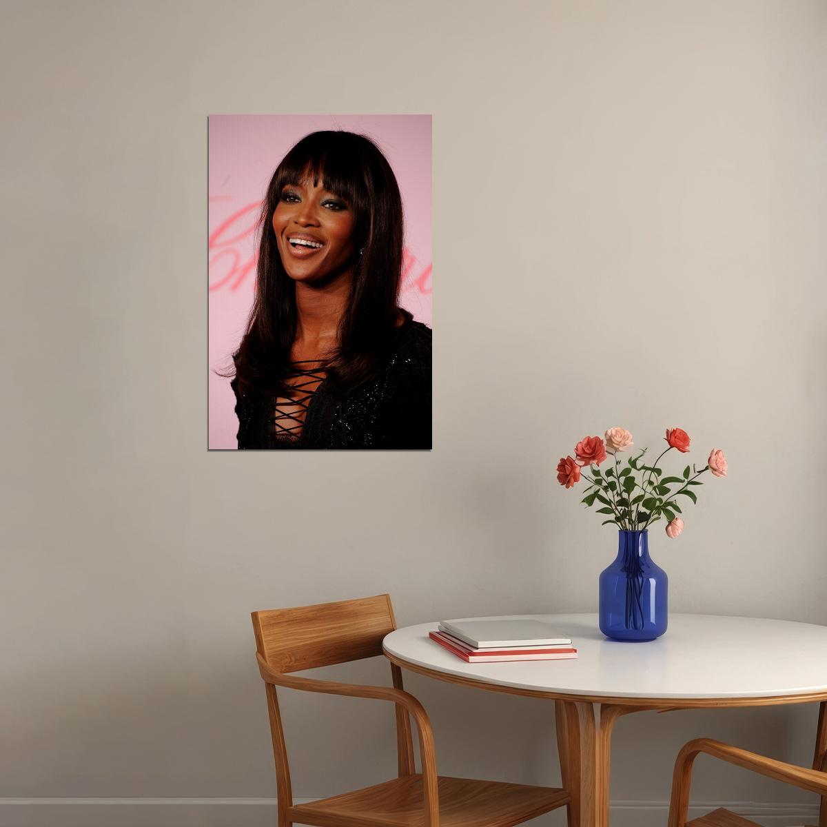 Naomi Campbell Best Fashion British Actor Poster Wall Art Print Home Wall Decor - xonomax