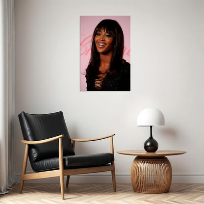 Naomi Campbell Best Fashion British Actor Poster Wall Art Print Home Wall Decor - xonomax