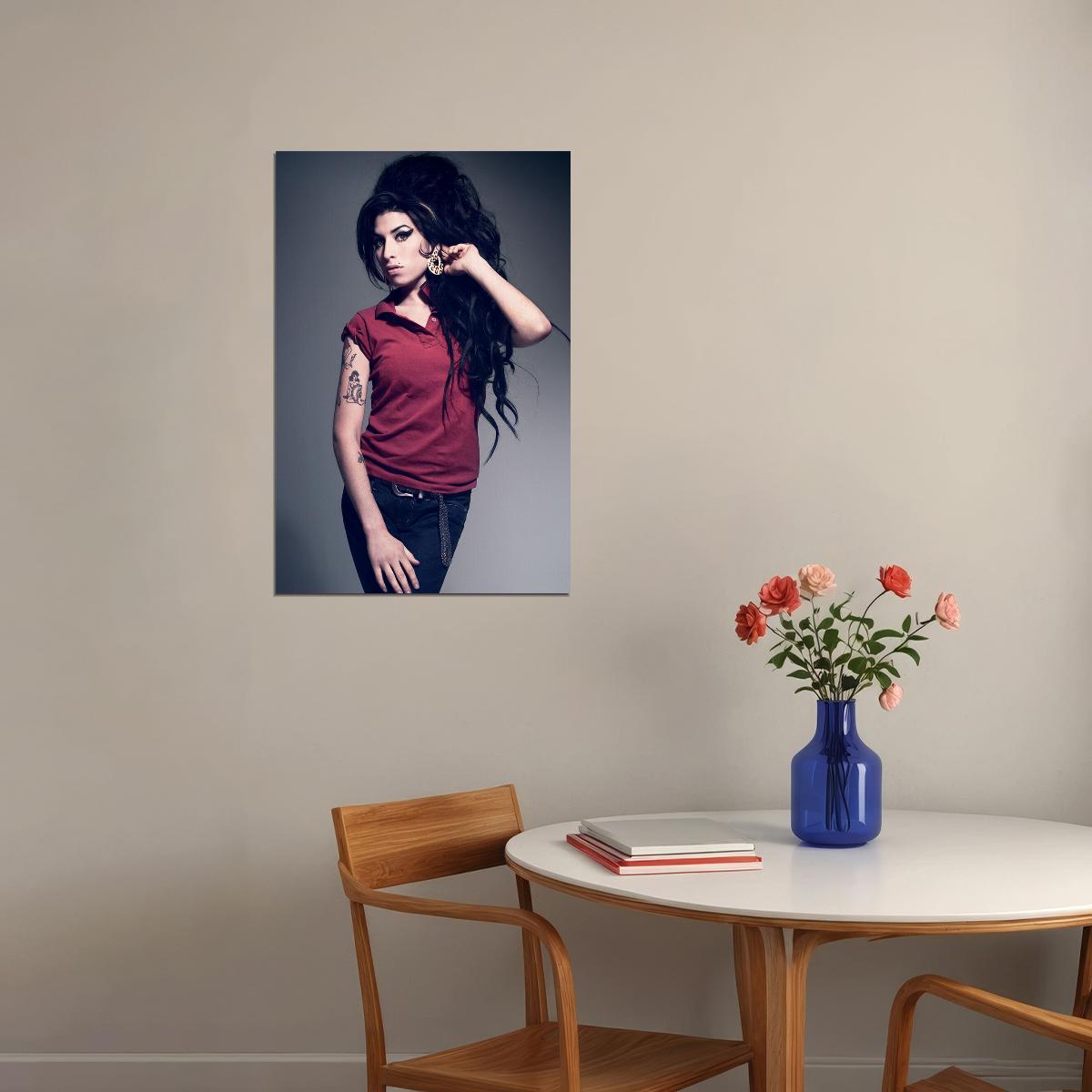 Amy Winehouse Artist British Singer Poster Wall Art Print Home Wall Decor - xonomax