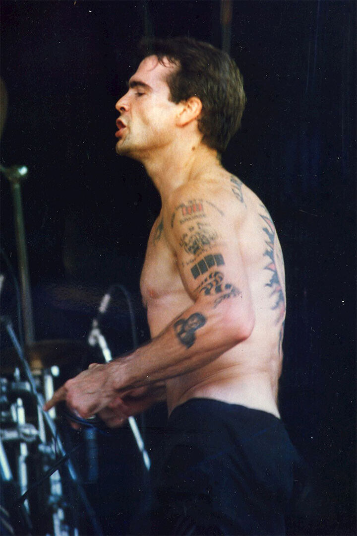 Henry Rollins Performs At Lollapalooza Poster Wall Art Print Home Wall Decor - xonomax