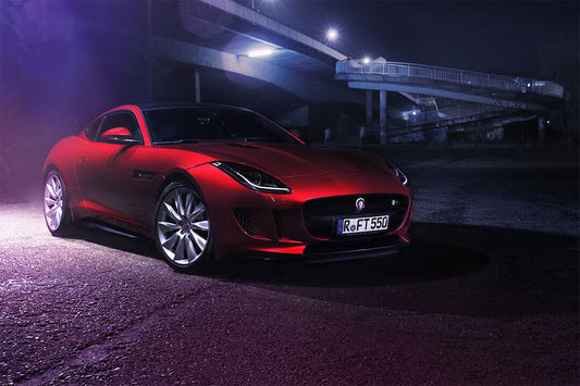 Jaguar F Type R Racing Car Sports Car Poster Wall Art Print Home Wall Decor - xonomax