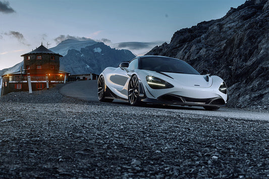 Novitec Mclaren 720s Sports Car Luxury Car Poster Wall Art Print Home Wall Decor - xonomax