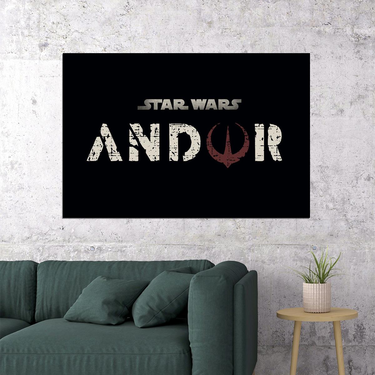 Star Wars Andora Movie Drama Action Adventure Poster Wall Art Print Home Wall Decor