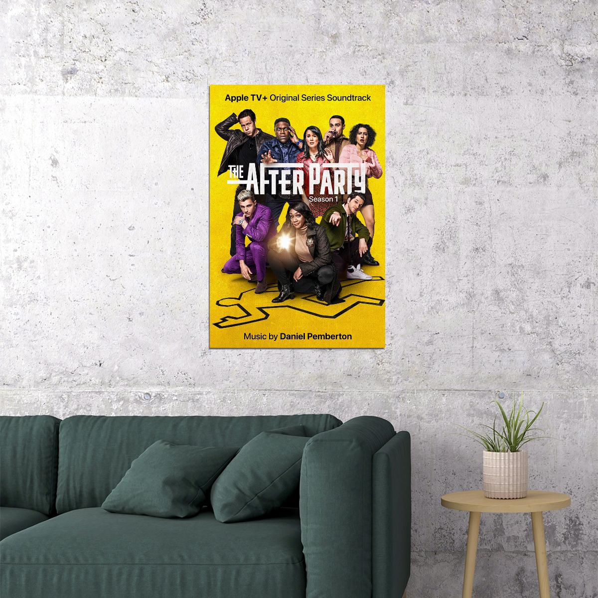 The Afterparty Movie Comedy Crime Mystery Poster Wall Art Print Home Wall Decor