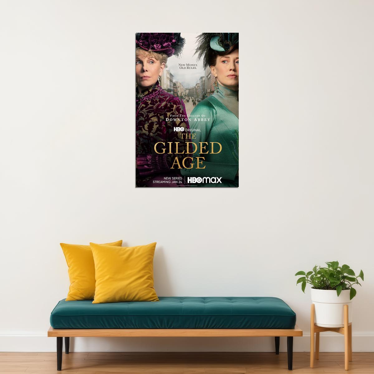 The Gilded Age Movie Drama Action Poster Wall Art Print Home Wall Decor