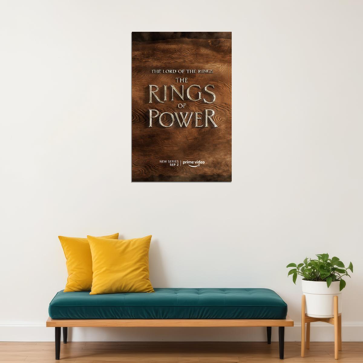 The Lord Of The Rings The Rings Of Power Movie Poster Wall Art Print Home Wall Decor