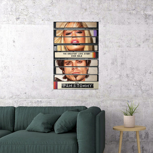 Pam And Tommy Movie Biography Drama Romance Poster Wall Art Print Home Wall Decor