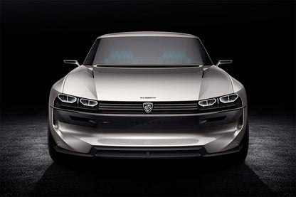 Peugeot E Legend Concept Sports Car Luxurt Car Poster Wall Art Print Home Wall Decor - xonomax