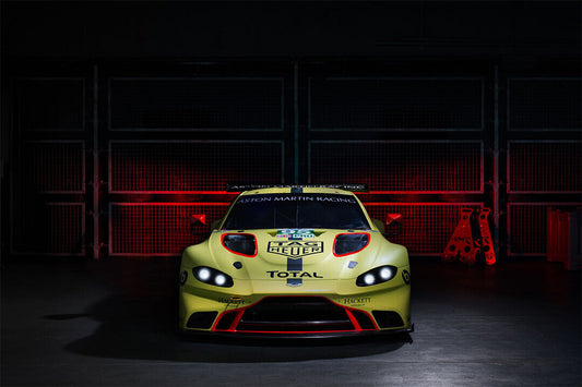 Aston Martin Vantage Gte Sports Car Luxury Poster Wall Art Print Home Wall Decor - xonomax