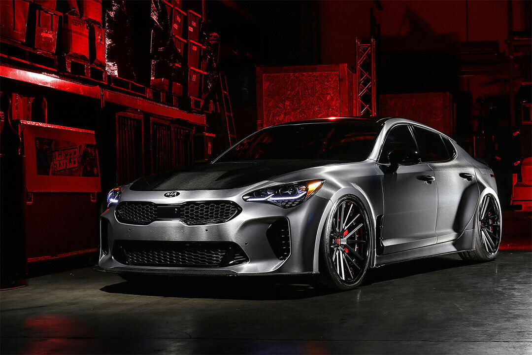 Dub Kia Stinger G Sports Car Luxury Car Poster Wall Art Print Home Wall Decor - xonomax
