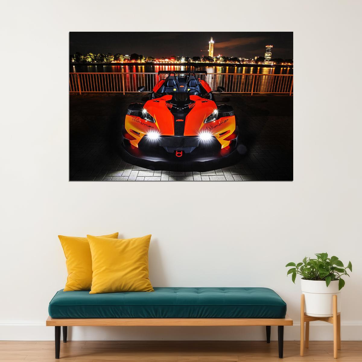 Wimmer Rs Ktm X Bow R Racing Car Auto Poster Wall Art Print Home Wall Decor - xonomax