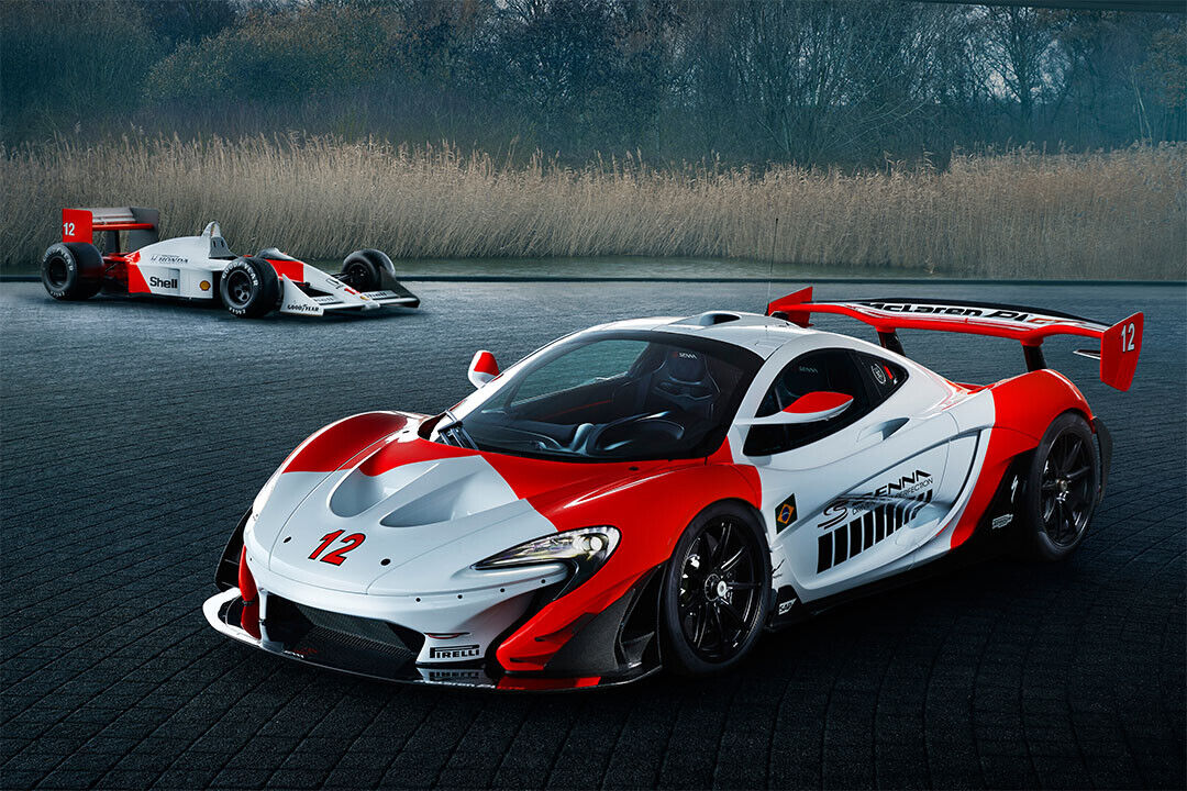 Mclaren Mso P1 Gtr Ayrton Senna Sports Car Poster Wall Art Print Home Wall Decor - xonomax