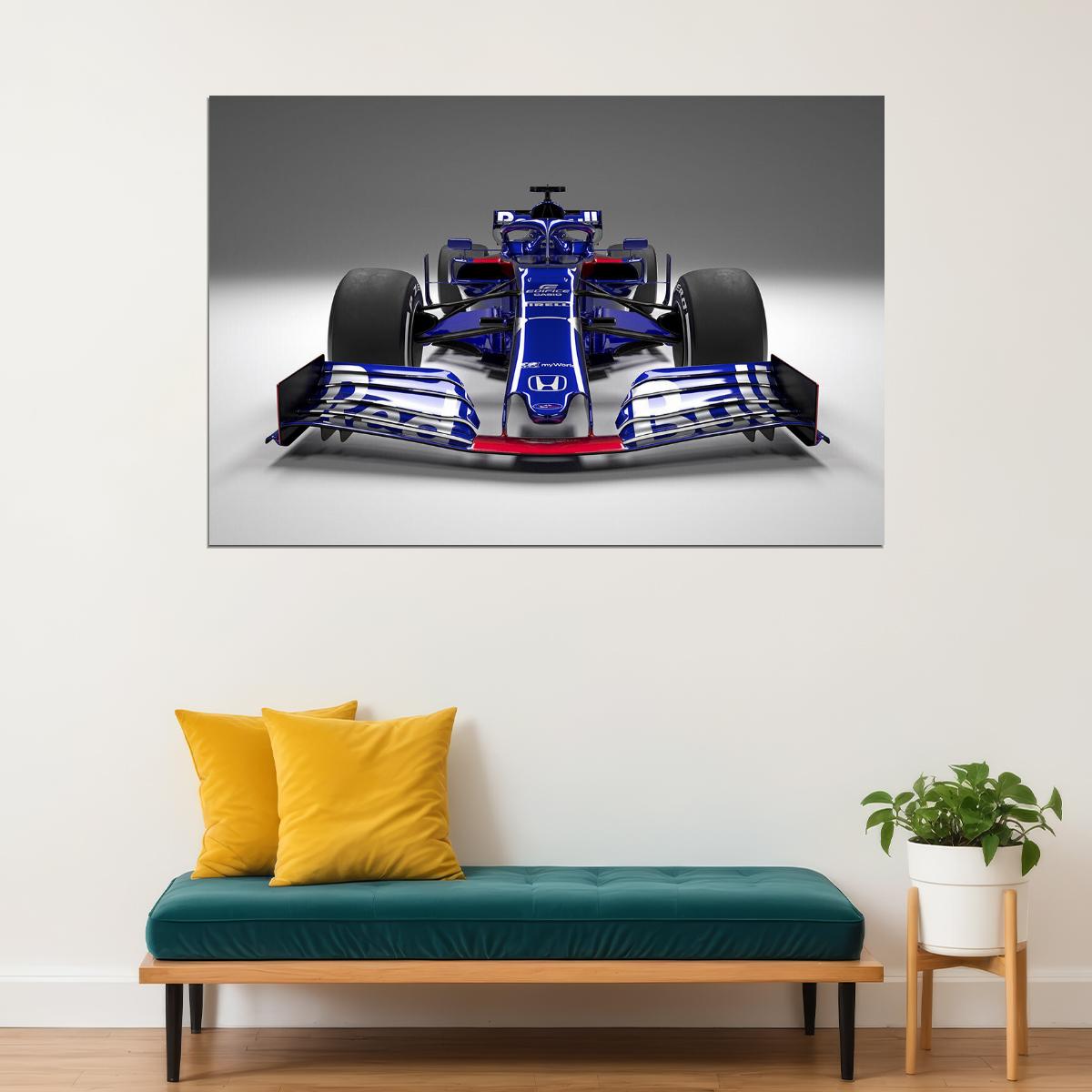 Toro Rosso Str14 Formula Sports Car Racing Car Poster Wall Art Print Home Wall Decor - xonomax