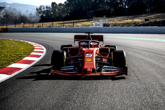 Ferrari Sf90 Formula 1 Sports Car Racing Car Poster Wall Art Print Home Wall Decor - xonomax