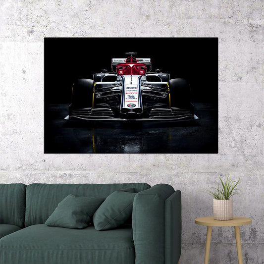 Alfa Romeo C38 Formula 1 Racing Car Auto Poster Wall Art Print Home Wall Decor - xonomax