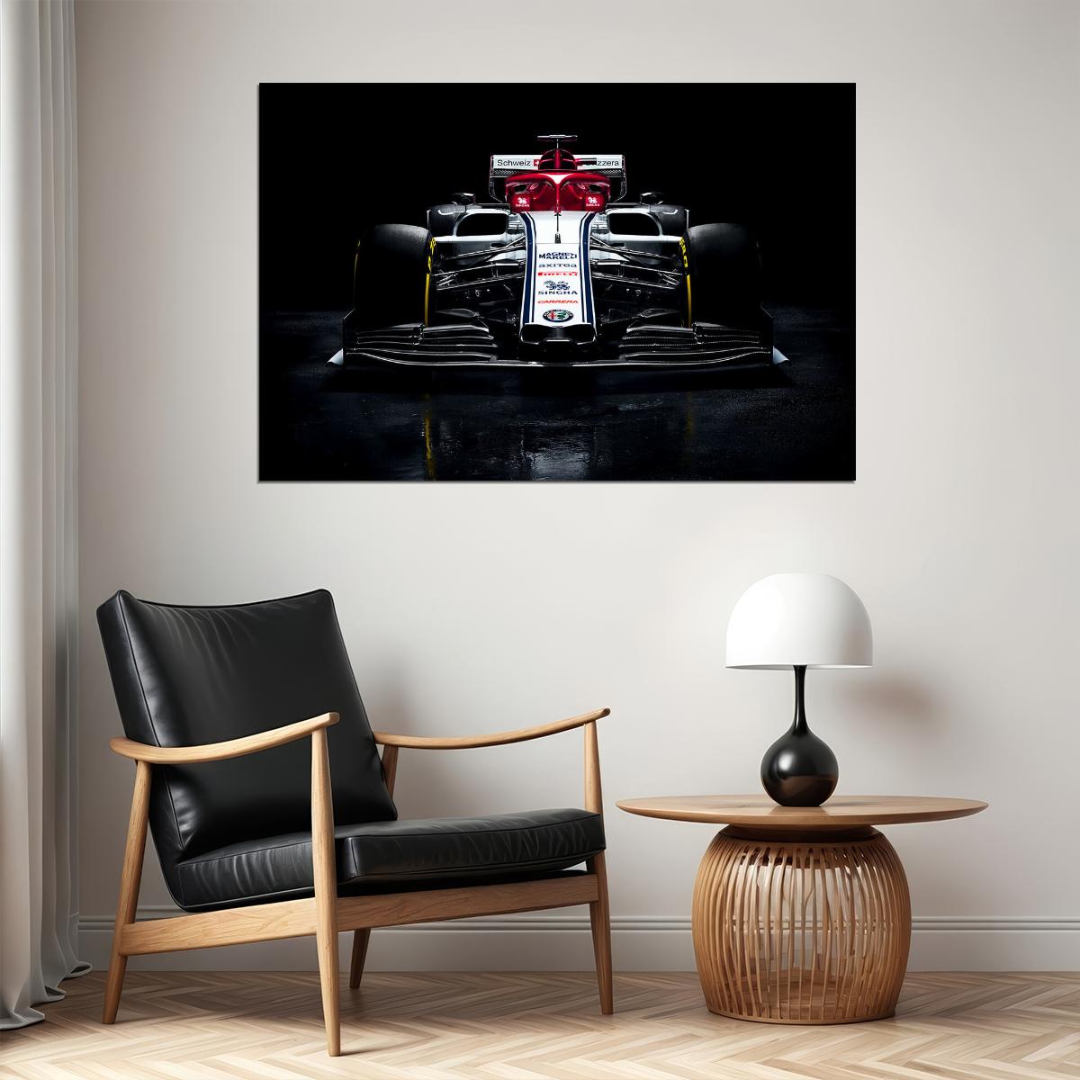 Alfa Romeo C38 Formula 1 Racing Car Auto Poster Wall Art Print Home Wall Decor - xonomax