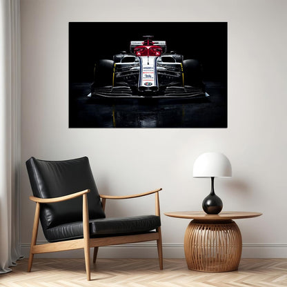 Alfa Romeo C38 Formula 1 Racing Car Auto Poster Wall Art Print Home Wall Decor - xonomax
