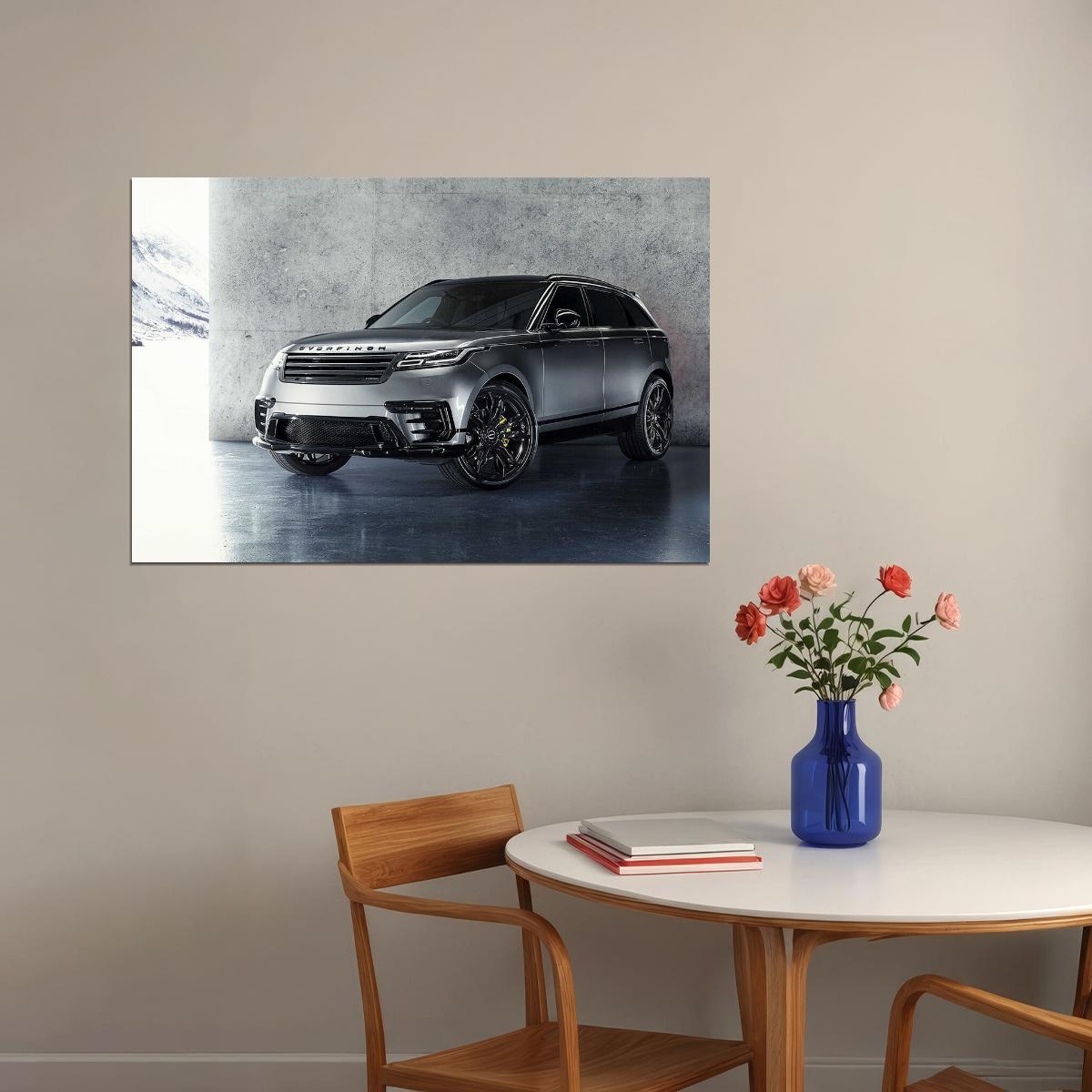 Overfinch Range Rover Velar Suv Sports Car Poster Wall Art Print Home Wall Decor - xonomax