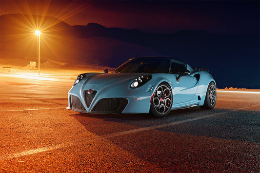 Pogea Racing Zeus Sports Car Racing Car Poster Wall Art Print Home Wall Decor - xonomax