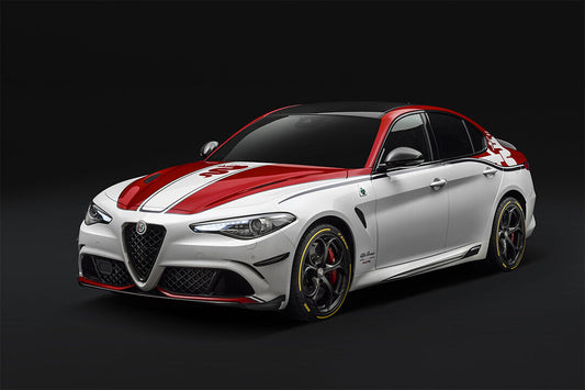 Alfa Romeo Giulia Quadrifoglio Alfa Romeo Racing Poster Wall Art Print Home Wall Decor - xonomax